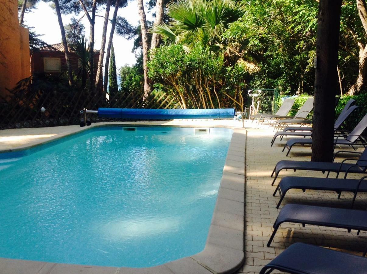 50m T2 Grande Terrasse Vue Climatise Piscine Chauffee, Parking Clos Gratuit Appartement
